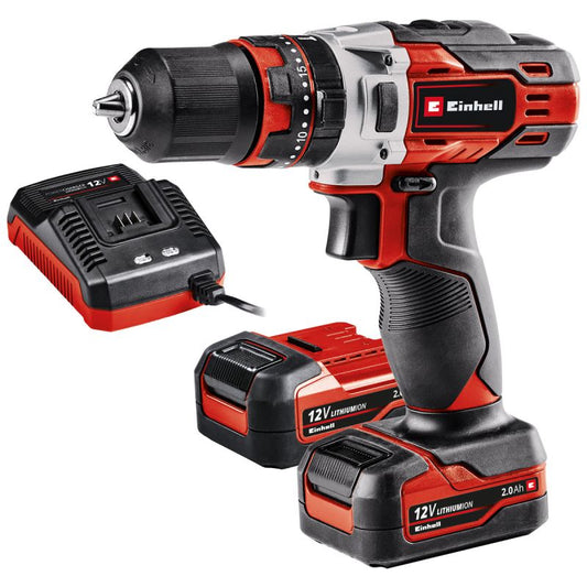 Einhell Akku-Schlagbohrschrauber-Set TE-CD 12/1 Li-i 4-teilig