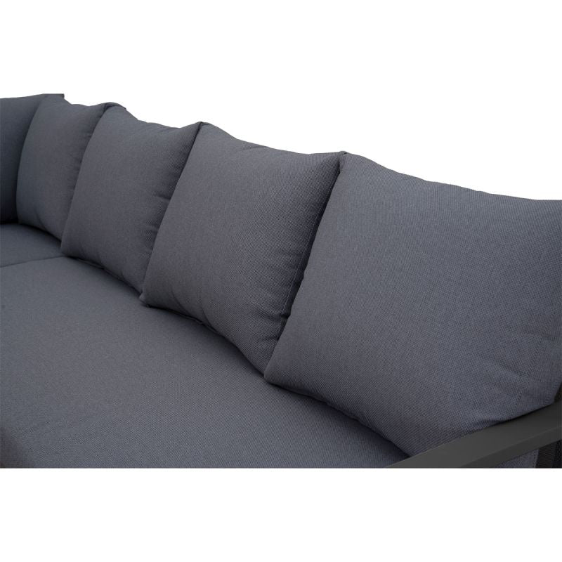 Haveson Loungeset Porto anthrazit