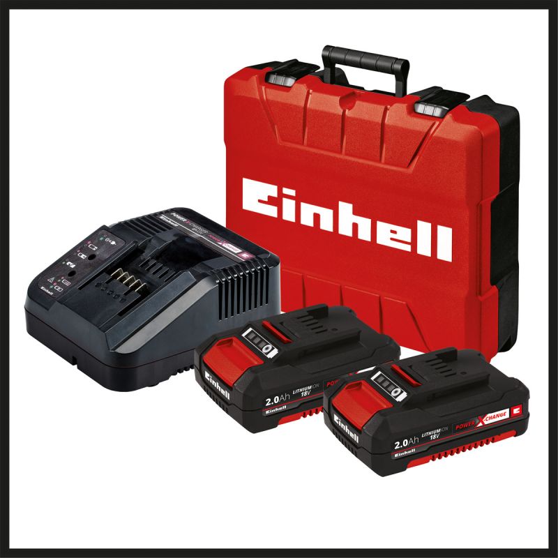 Einhell Akku-SchlagbohrschrauberTP-CD 18/50 Li-i BL 2 x 2,0 Ah 5-teilig