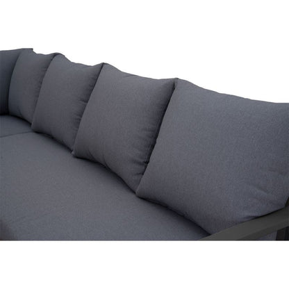 Haveson Loungeset Porto anthrazit